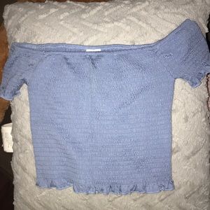 Cropped, Off the shoulder top